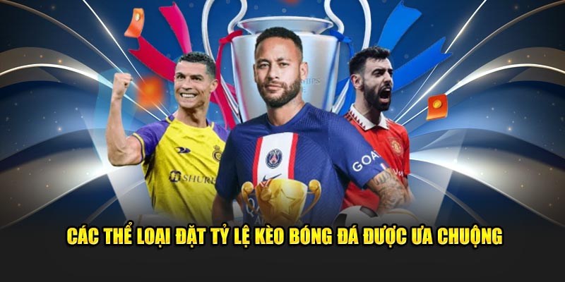 cac the loai dat ty le keo bong da duoc ua chuong